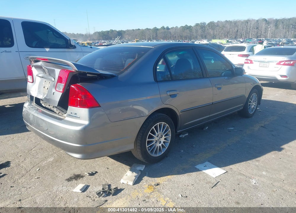2005 HONDA CIVIC EX VIN: 1HGES25715L008505