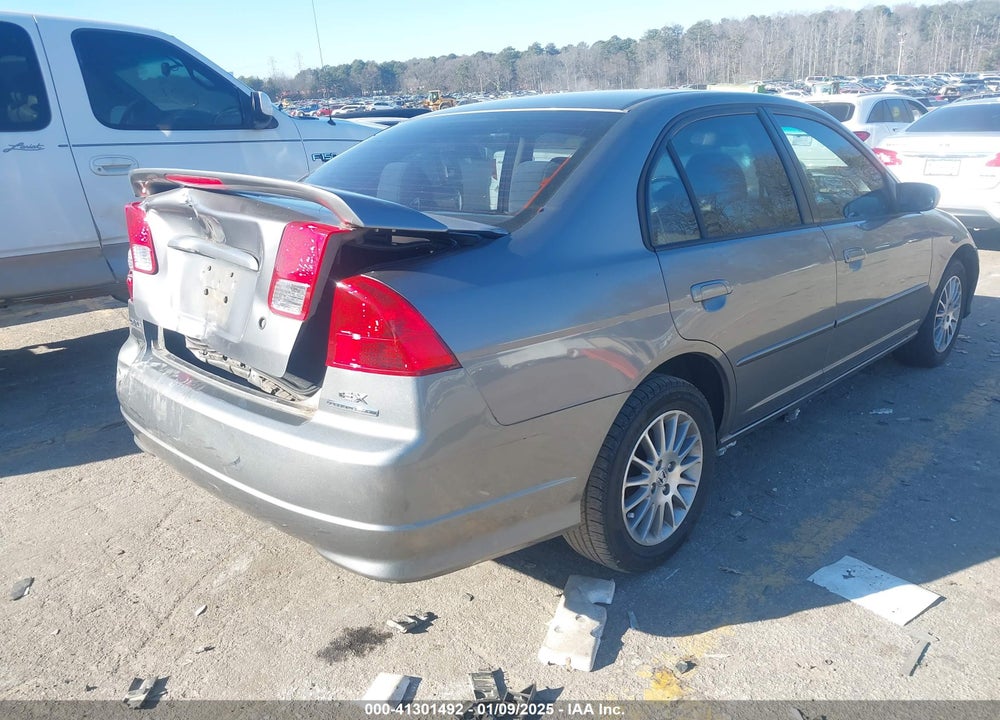 2005 HONDA CIVIC EX VIN: 1HGES25715L008505