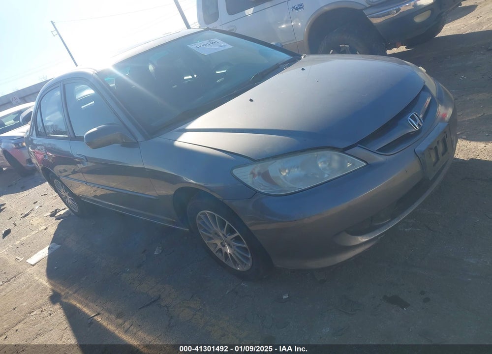 2005 HONDA CIVIC EX VIN: 1HGES25715L008505