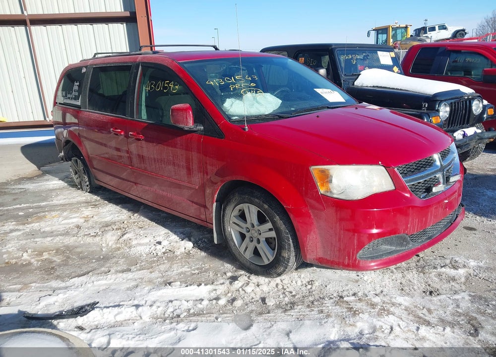 2012 DODGE GRAND CARAVAN SXT VIN: 2C4RDGCG1CR268658
