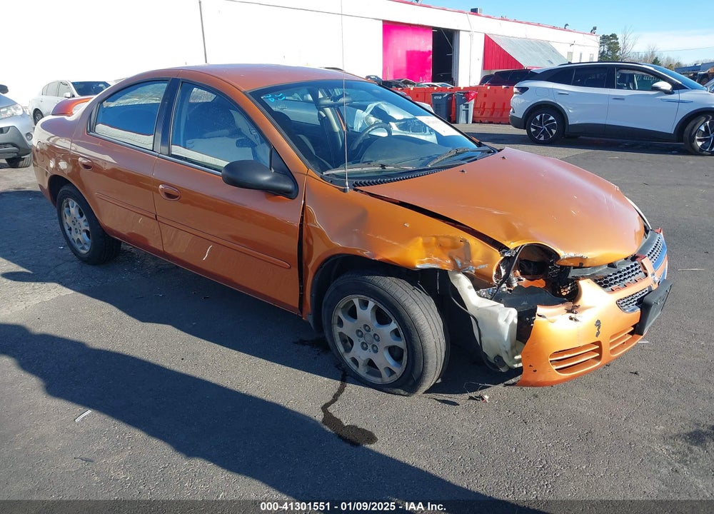 2005 DODGE NEON SXT VIN: 1B3ES56CX5D268540