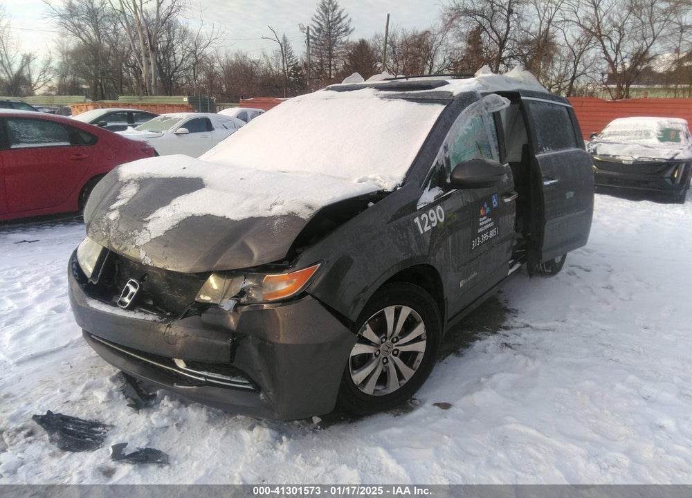 2015 HONDA ODYSSEY EX-L VIN: 5FNRL5H65FB001160