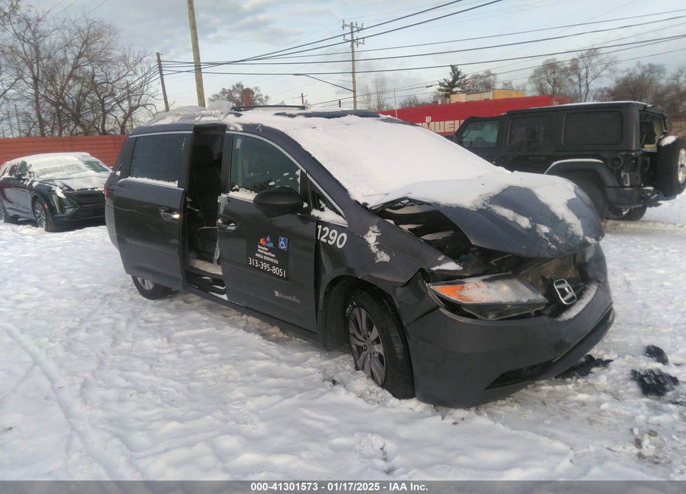 2015 HONDA ODYSSEY EX-L VIN: 5FNRL5H65FB001160