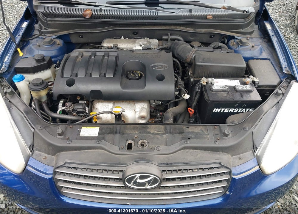2009 HYUNDAI ACCENT VIN: KMHCN46C59U373737