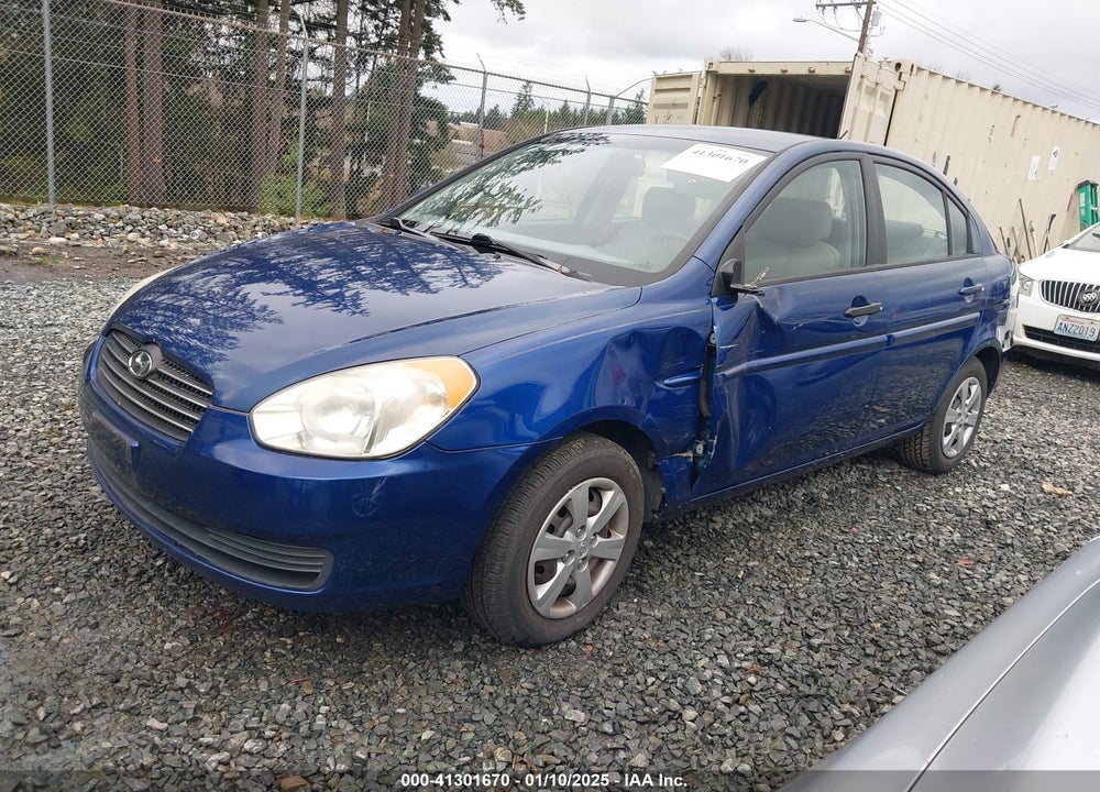 2009 HYUNDAI ACCENT VIN: KMHCN46C59U373737