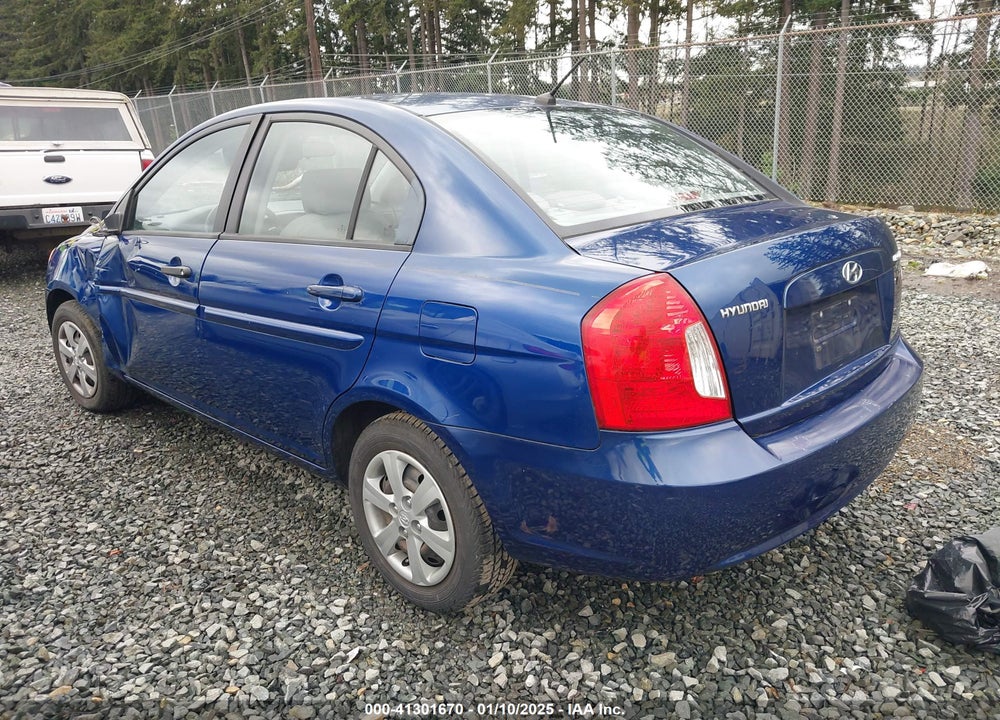 2009 HYUNDAI ACCENT VIN: KMHCN46C59U373737