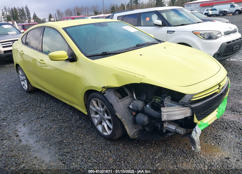 2013 DODGE DART RALLYE VIN: 1C3CDFBH9DD142714