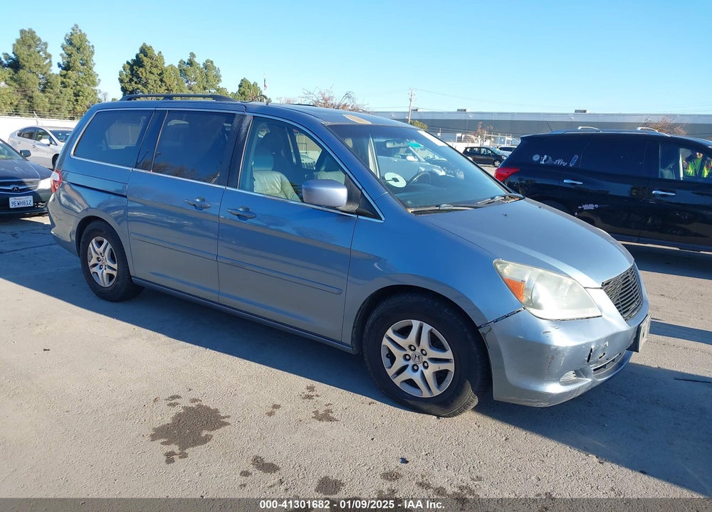 2007 HONDA ODYSSEY EX-L VIN: 5FNRL38607B046111
