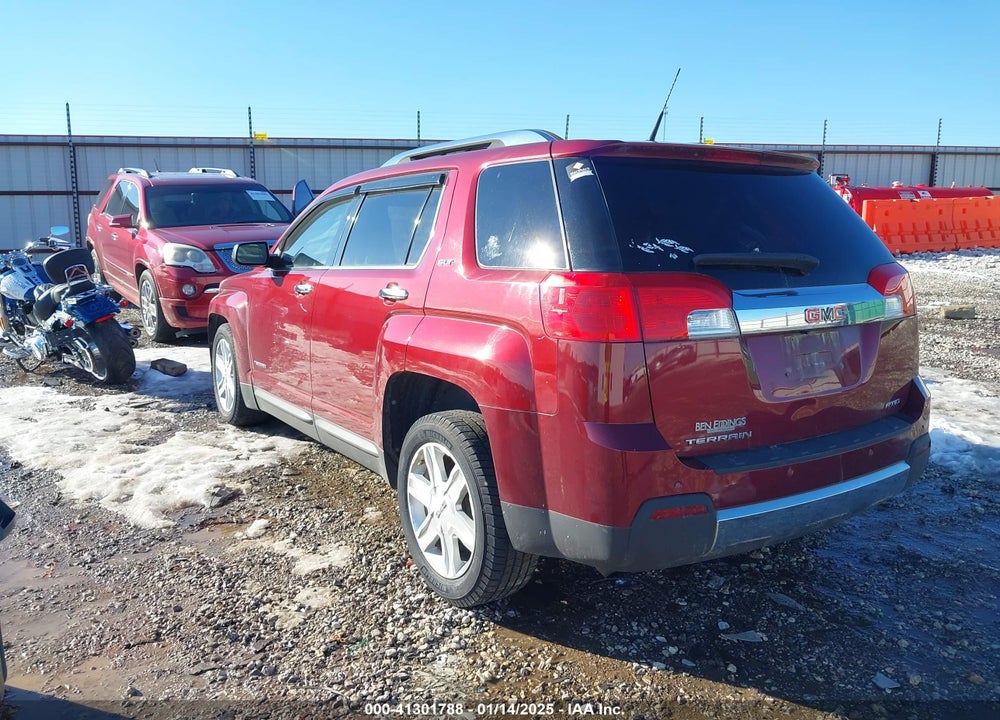 2011 GMC TERRAIN SLT-2 VIN: 2CTFLXEC6B6338109
