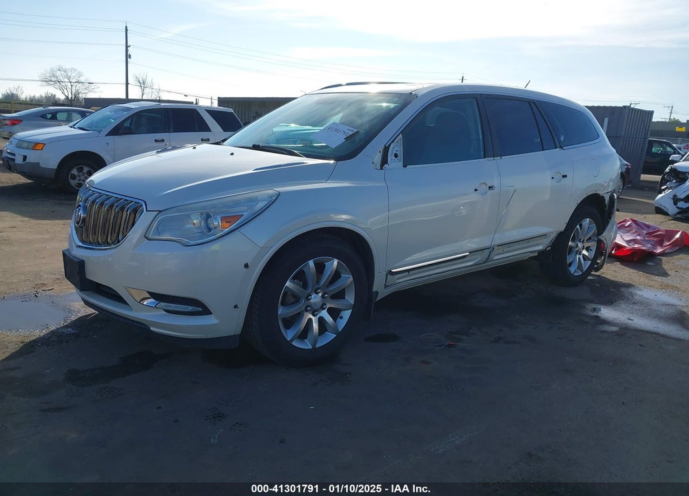 2013 BUICK ENCLAVE PREMIUM VIN: 5GAKRDKDXDJ181812