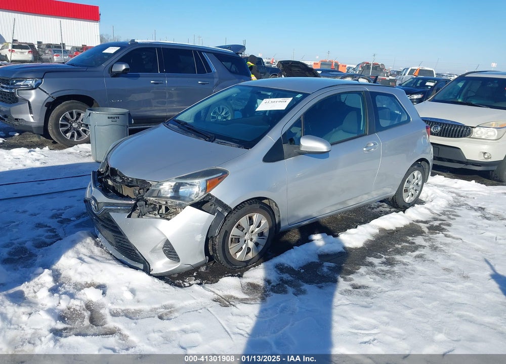 2015 TOYOTA YARIS VIN: VNKJTUD35FA017829