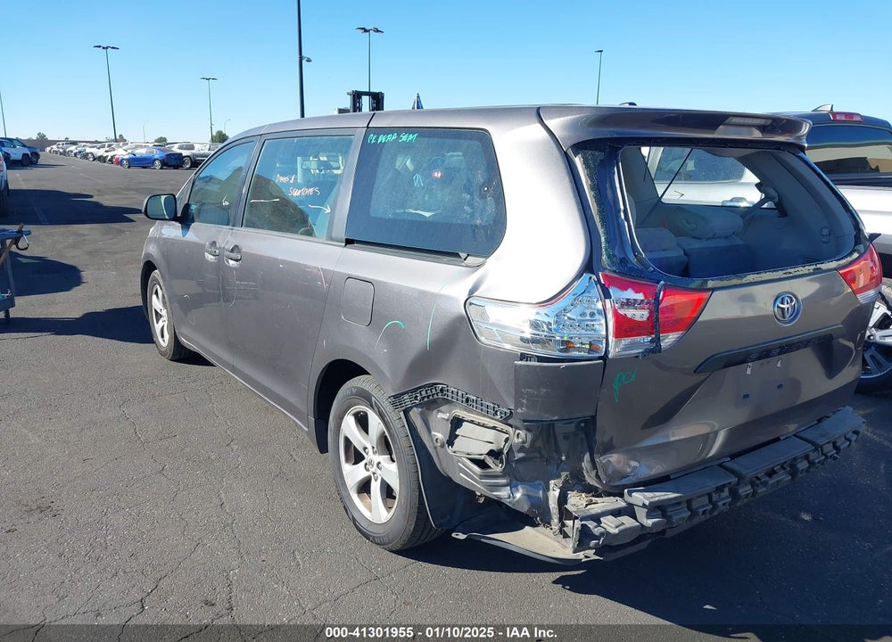 2011 TOYOTA SIENNA BASE V6 VIN: 5TDZK3DC5BS004441
