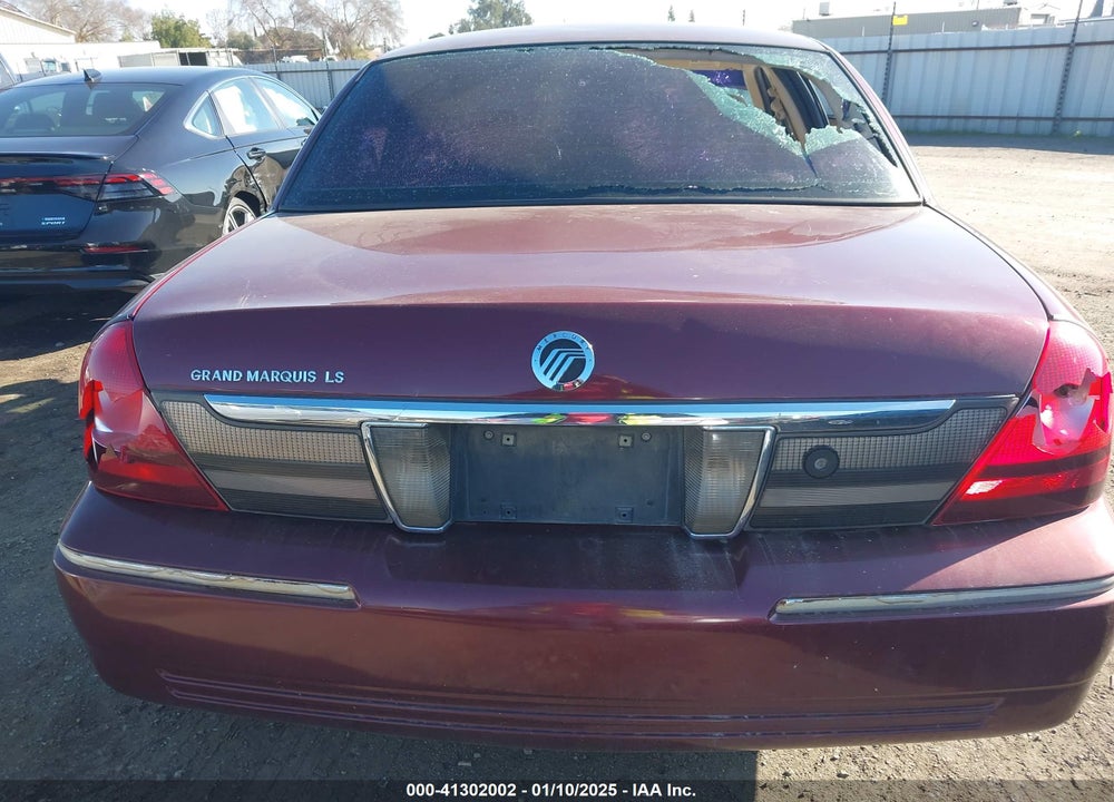 2010 MERCURY GRAND MARQUIS LS (FLEET ONLY) VIN: 2MEBM7FVXAX609980