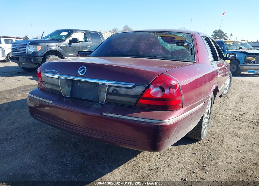 2010 MERCURY GRAND MARQUIS LS (FLEET ONLY) VIN: 2MEBM7FVXAX609980