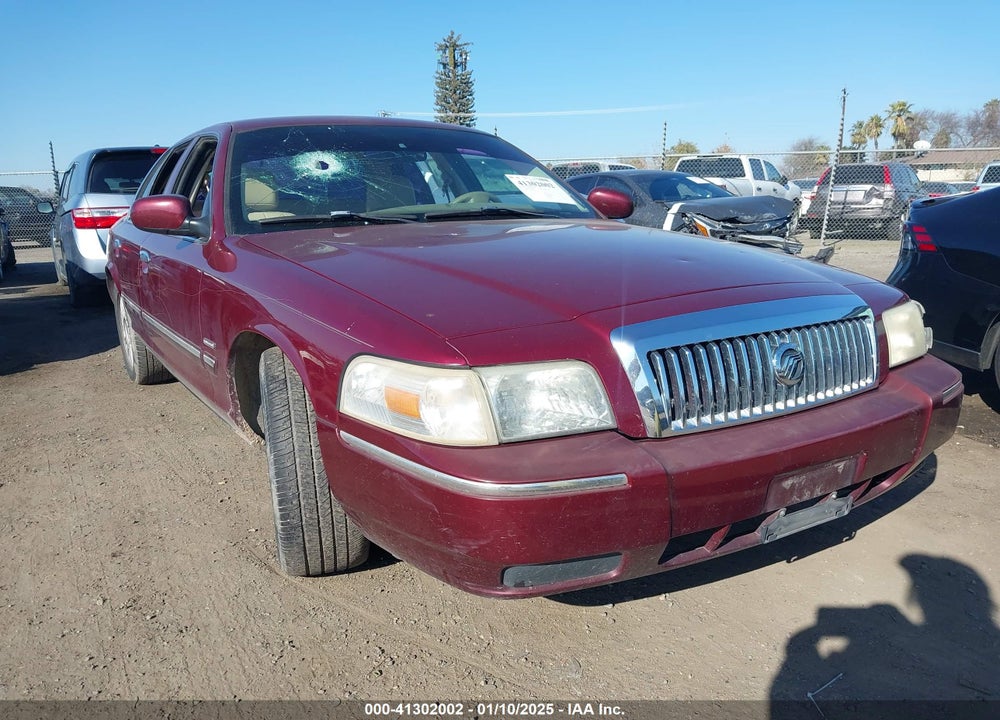 2010 MERCURY GRAND MARQUIS LS (FLEET ONLY) VIN: 2MEBM7FVXAX609980