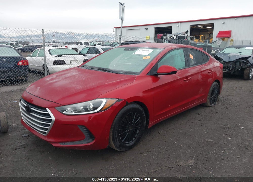 2017 HYUNDAI ELANTRA SE VIN: 5NPD74LF0HH085120