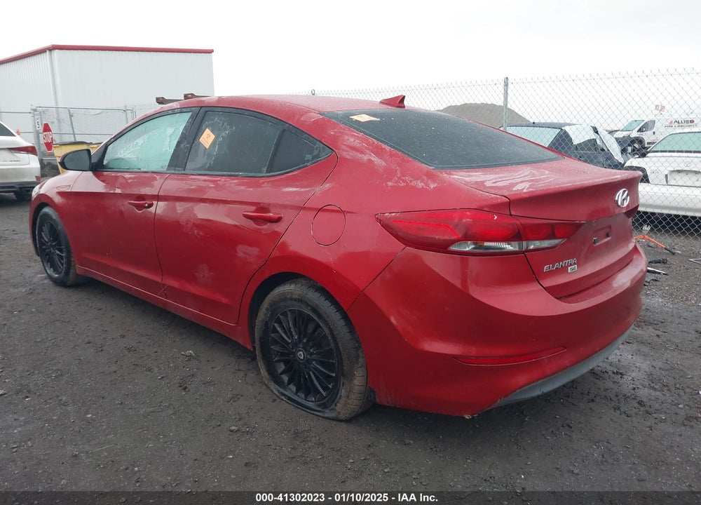 2017 HYUNDAI ELANTRA SE VIN: 5NPD74LF0HH085120