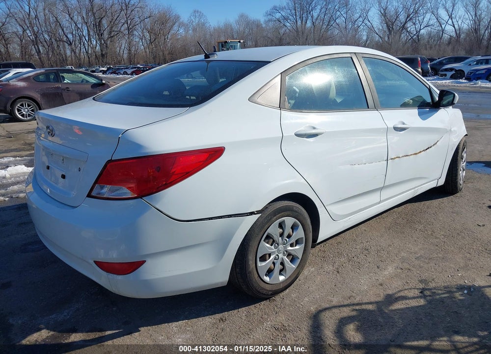 2017 HYUNDAI ACCENT SE VIN: KMHCT4AE6HU219468