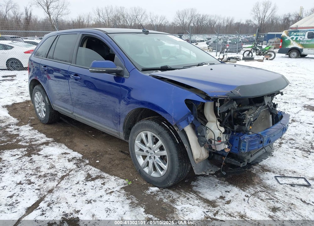 2013 FORD EDGE SEL VIN: 2FMDK4JC4DBE29749