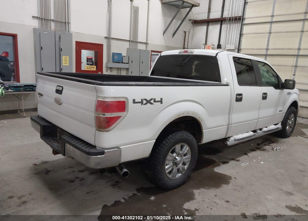 2012 FORD F-150 XLT VIN: 1FTFW1ET4CFB84961
