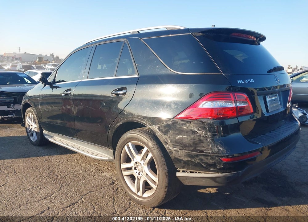 2015 MERCEDES-BENZ ML 350 VIN: 4JGDA5JB2FA504768