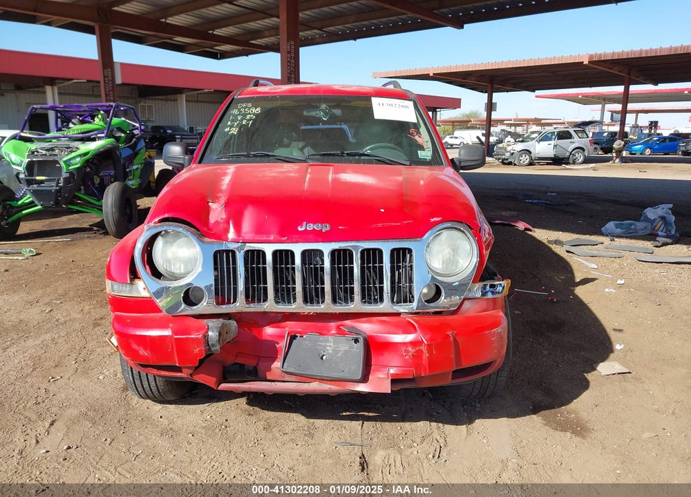 2005 JEEP LIBERTY LIMITED EDITION VIN: 1J8GK58K45W520114