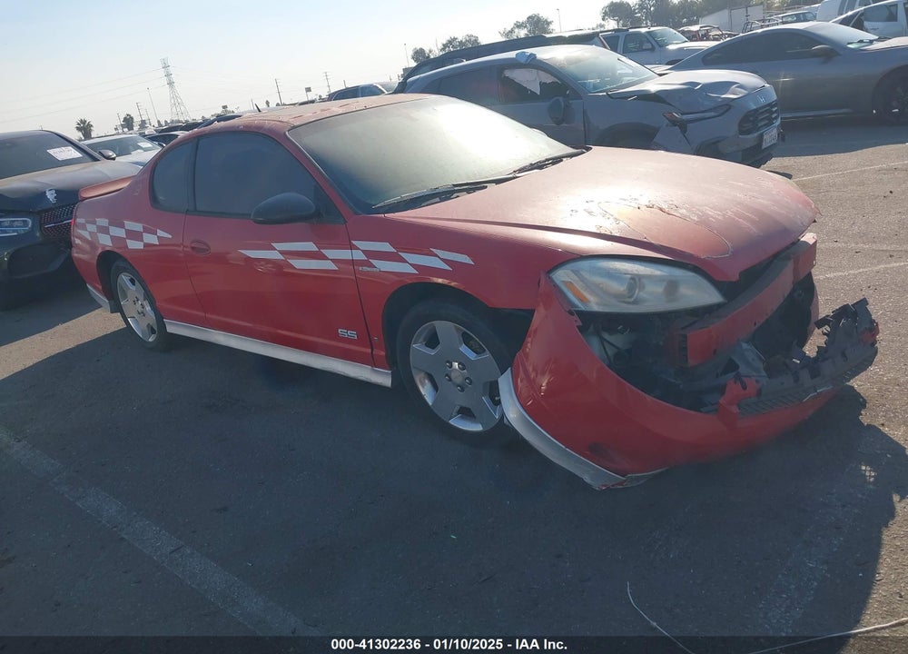2006 CHEVROLET MONTE CARLO SS VIN: 2G1WL16C869433260