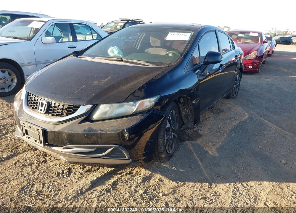 2013 HONDA CIVIC EX VIN: 19XFB2F8XDE254048