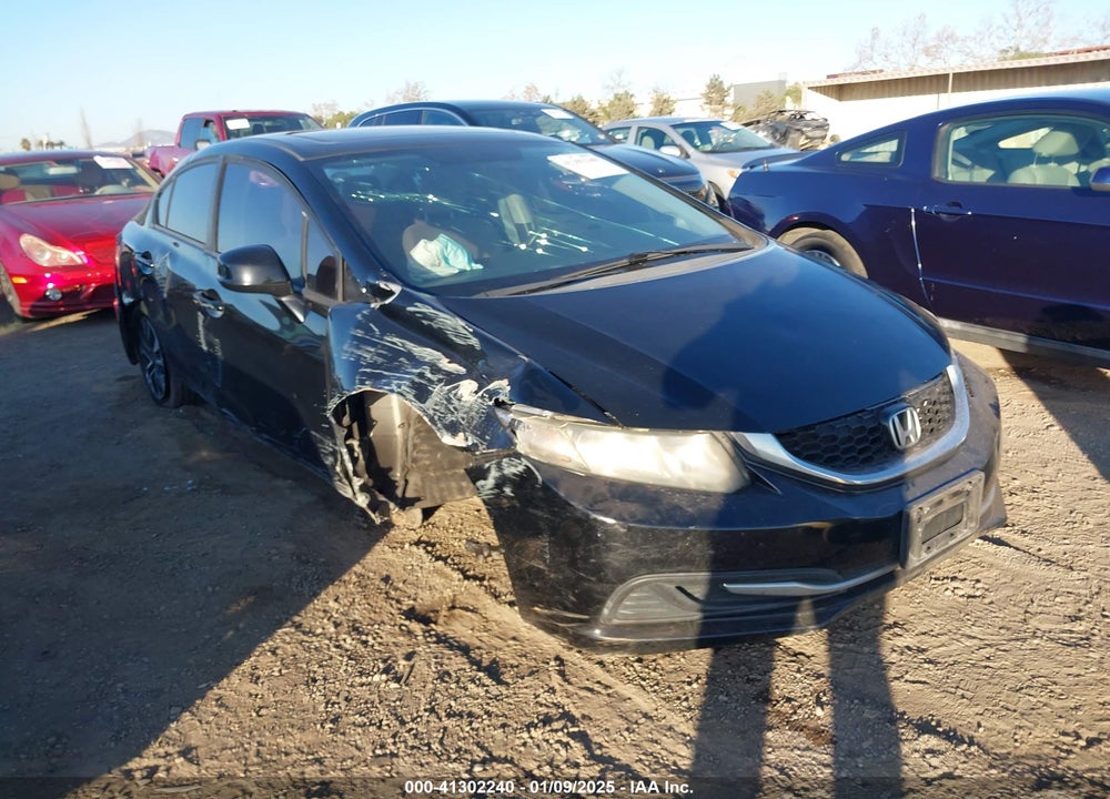 2013 HONDA CIVIC EX VIN: 19XFB2F8XDE254048