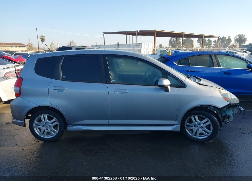 2007 HONDA FIT SPORT VIN: JHMGD38647S015868