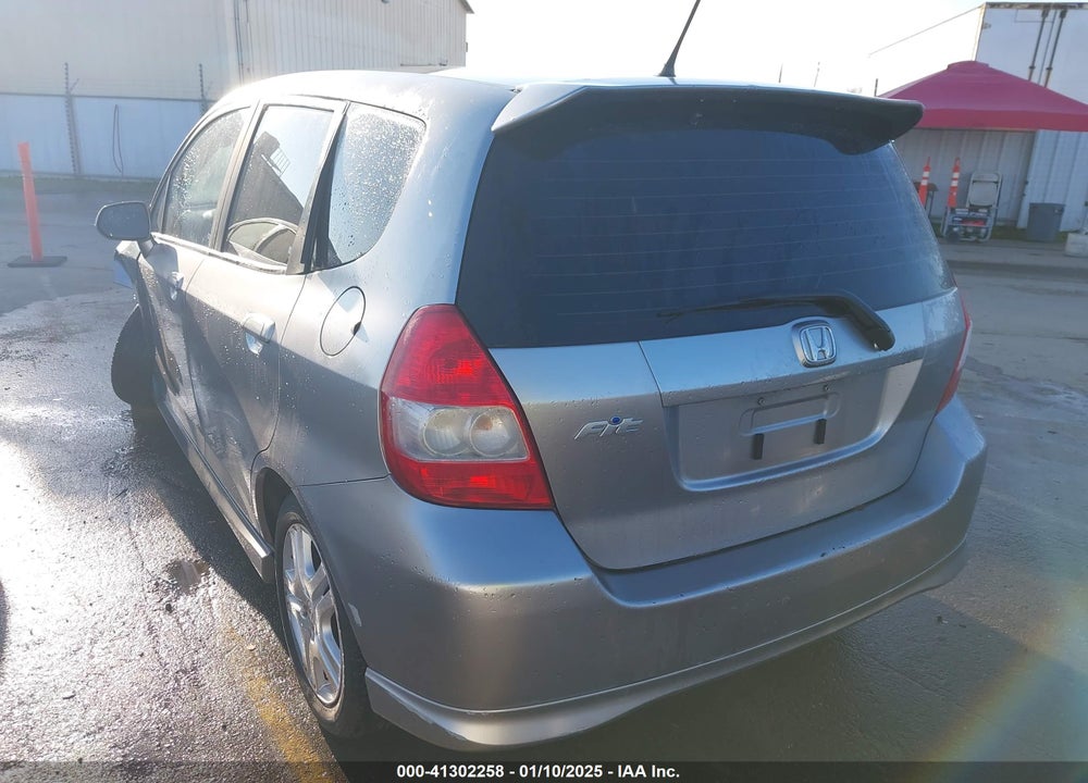 2007 HONDA FIT SPORT VIN: JHMGD38647S015868