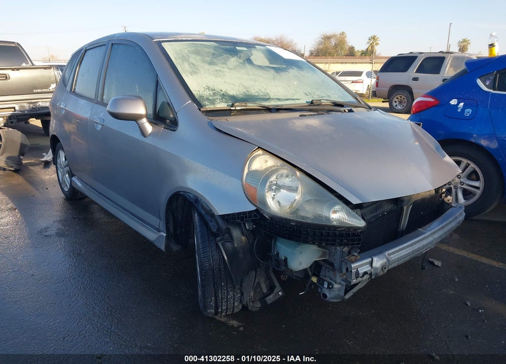 2007 HONDA FIT SPORT VIN: JHMGD38647S015868