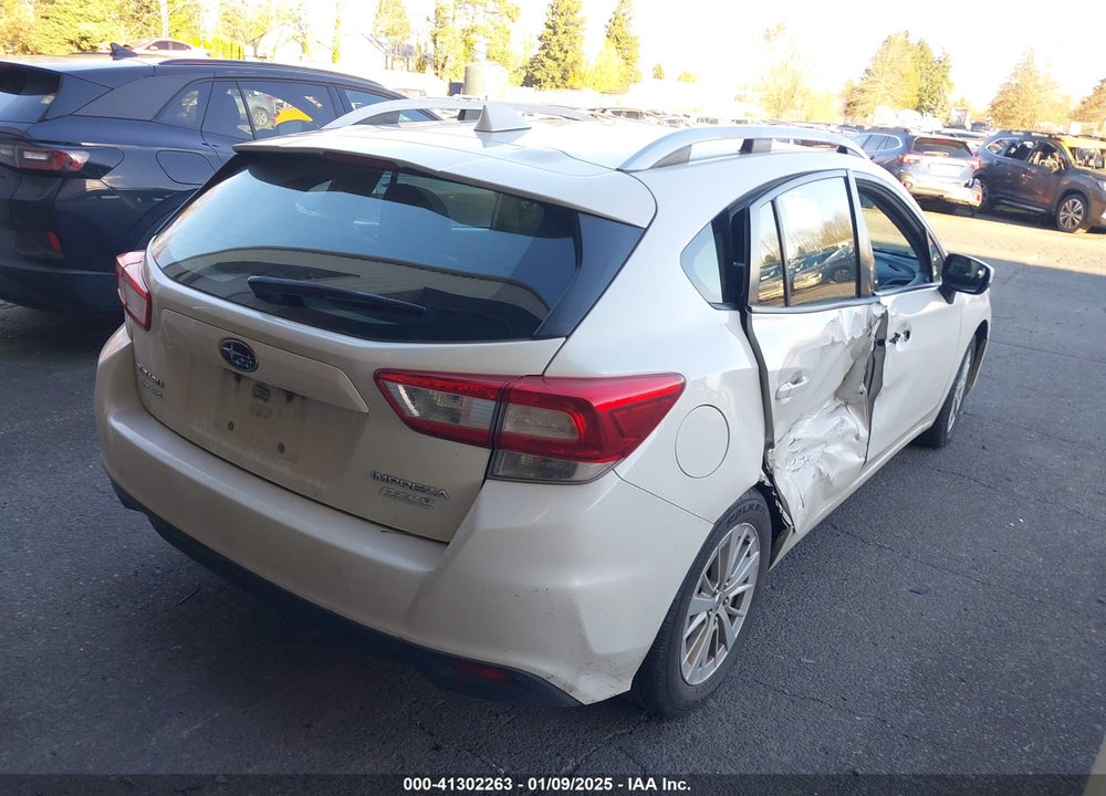2017 SUBARU IMPREZA 2.0I PREMIUM VIN: 4S3GTAB67H3754066