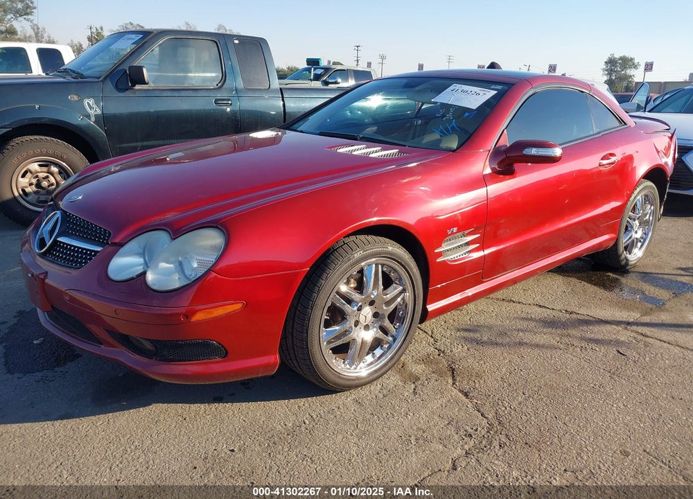 2005 MERCEDES-BENZ SL 500 VIN: WDBSK75F65F101085