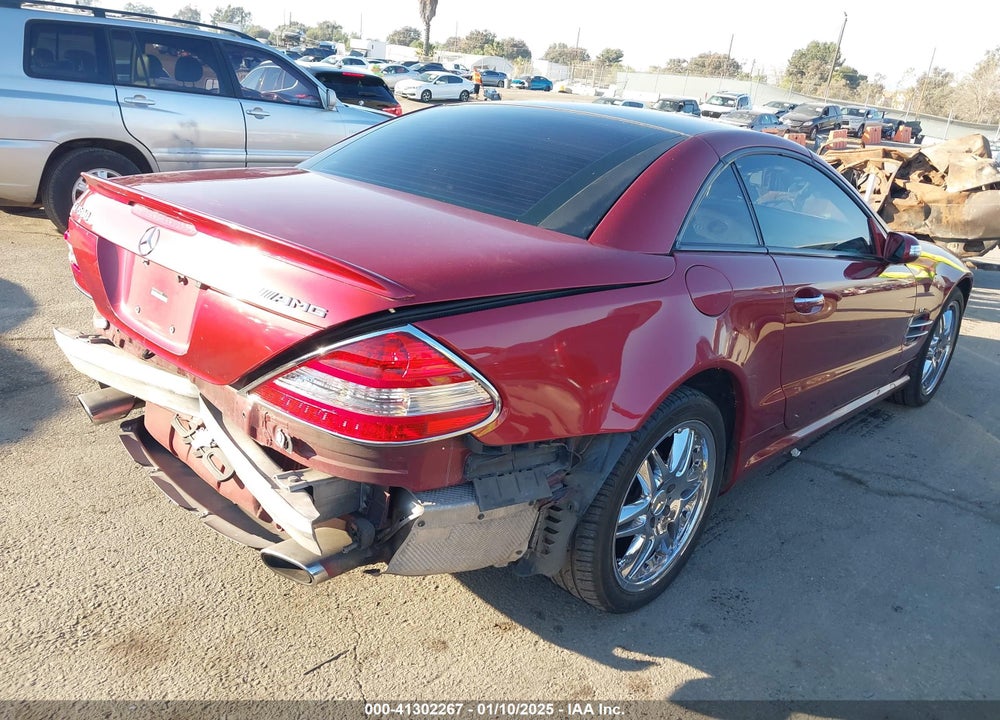 2005 MERCEDES-BENZ SL 500 VIN: WDBSK75F65F101085
