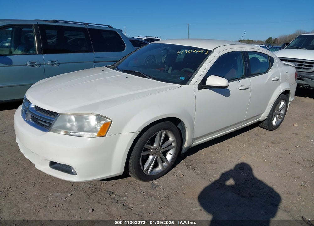 2011 DODGE AVENGER MAINSTREET VIN: 1B3BD1FG7BN514104