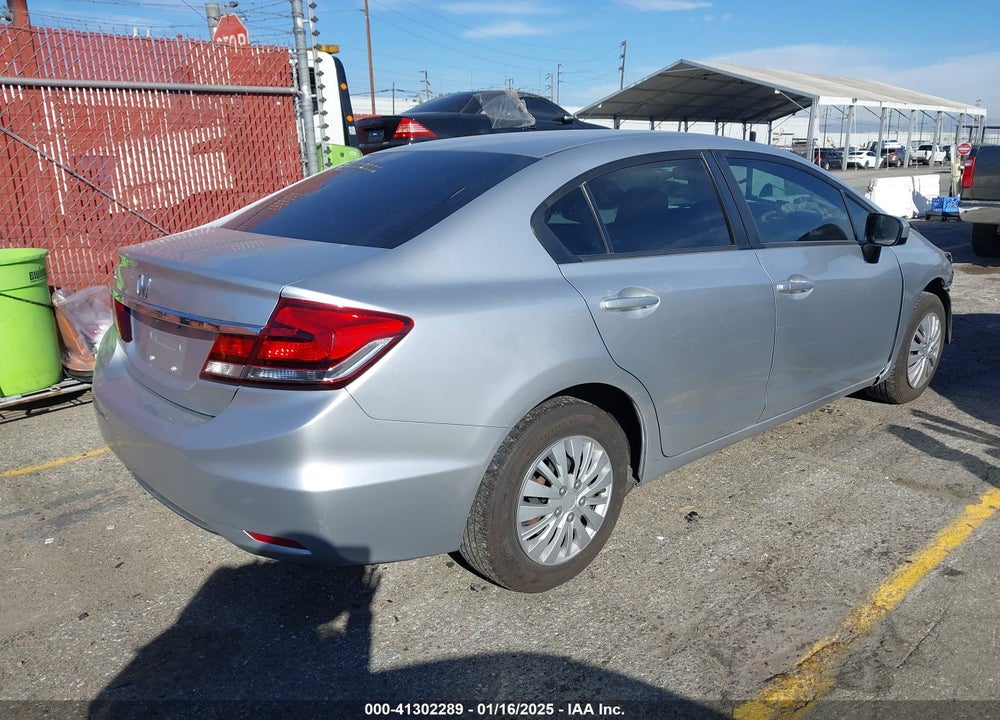 2015 HONDA CIVIC VIN: 19XFB2F51FE241469