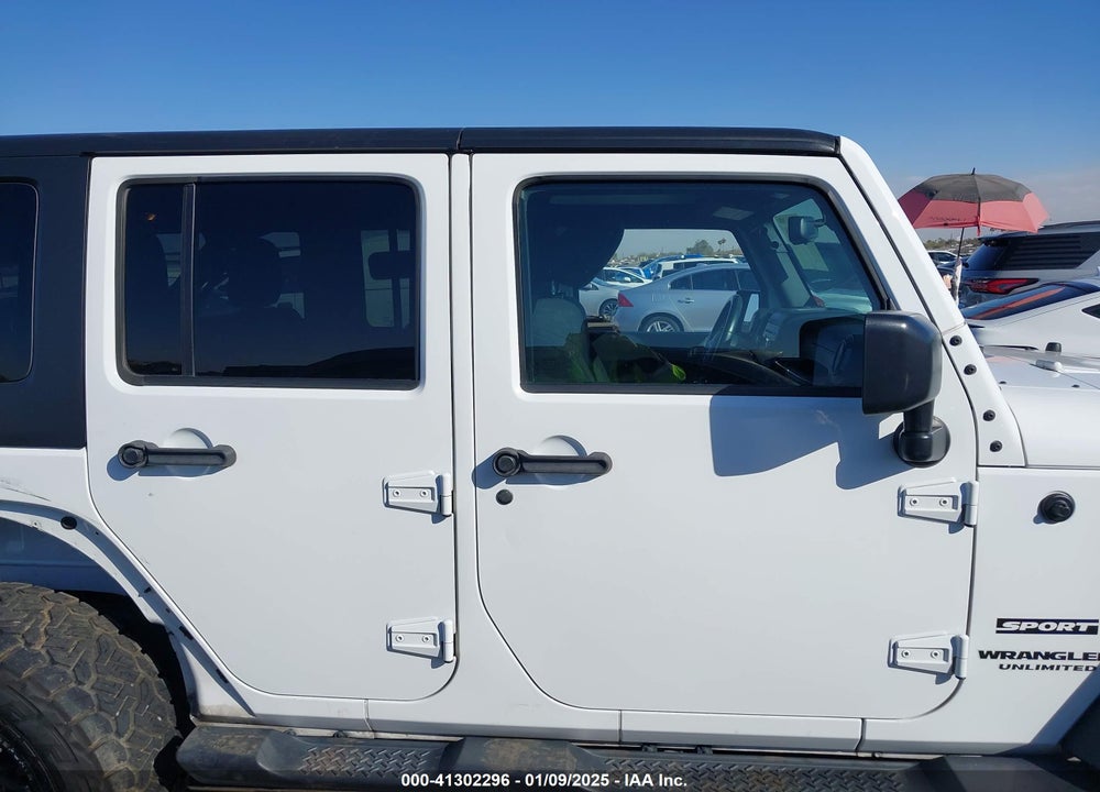 2017 JEEP WRANGLER UNLIMITED SPORT 4X4 VIN: 1C4BJWDGXHL535797