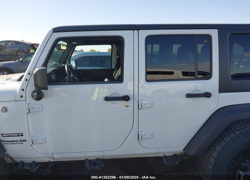 2017 JEEP WRANGLER UNLIMITED SPORT 4X4 VIN: 1C4BJWDGXHL535797