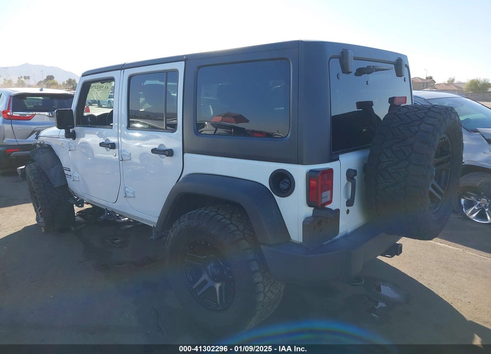 2017 JEEP WRANGLER UNLIMITED SPORT 4X4 VIN: 1C4BJWDGXHL535797