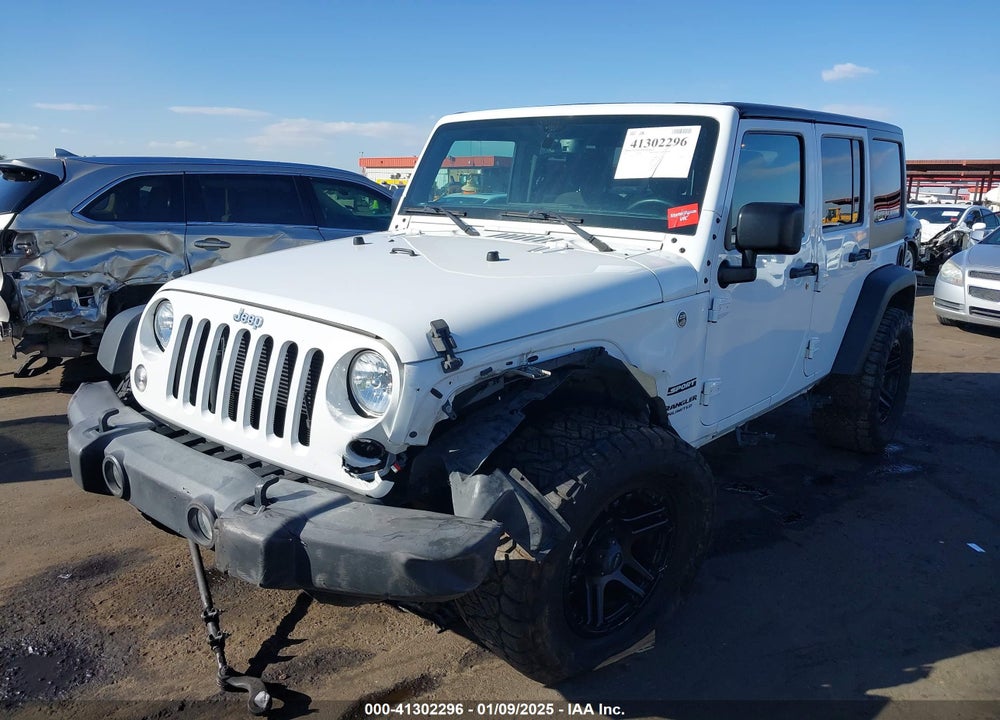 2017 JEEP WRANGLER UNLIMITED SPORT 4X4 VIN: 1C4BJWDGXHL535797