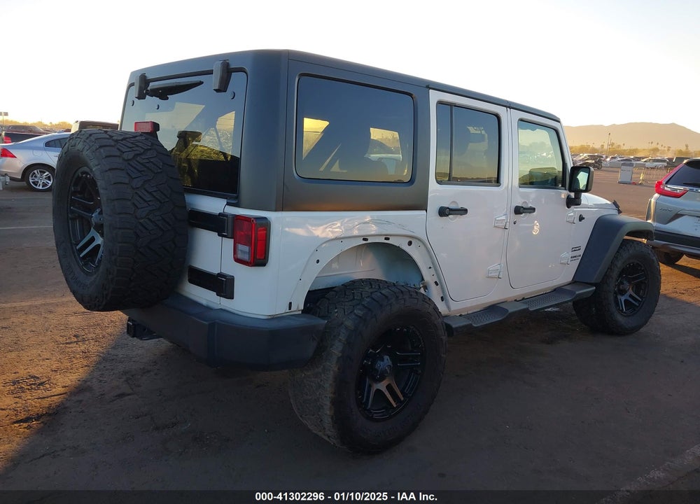 2017 JEEP WRANGLER UNLIMITED SPORT 4X4 VIN: 1C4BJWDGXHL535797