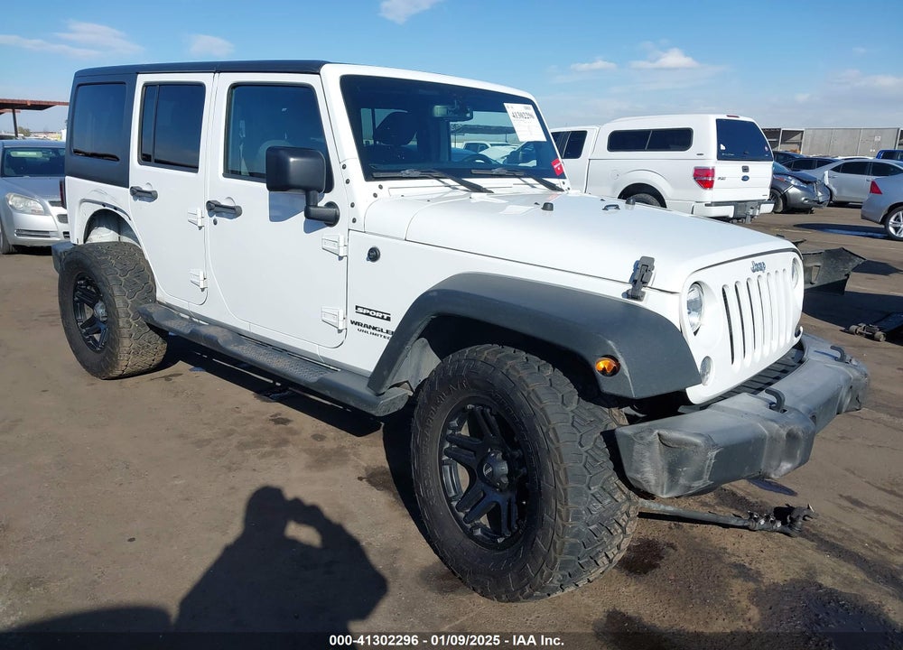 2017 JEEP WRANGLER UNLIMITED SPORT 4X4 VIN: 1C4BJWDGXHL535797