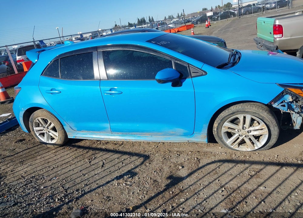 2019 TOYOTA COROLLA VIN: JTNK4RBE5K3061447