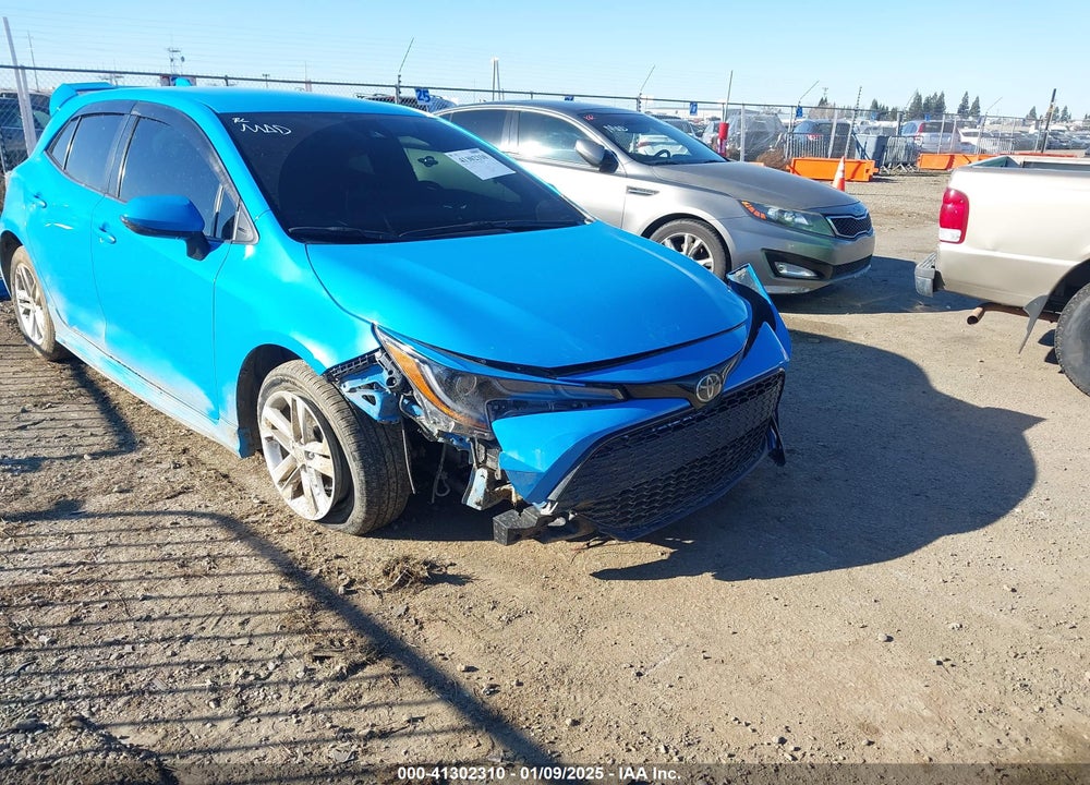 2019 TOYOTA COROLLA VIN: JTNK4RBE5K3061447