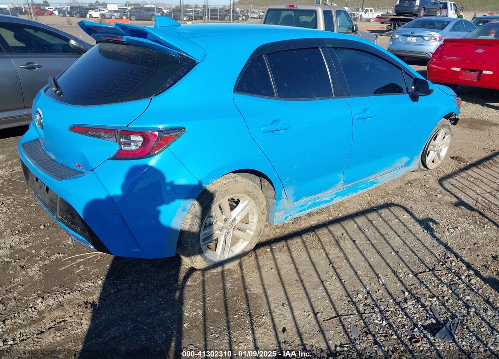 2019 TOYOTA COROLLA VIN: JTNK4RBE5K3061447
