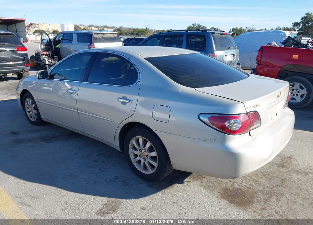 2004 LEXUS ES 330 VIN: JTHBA30G145001895
