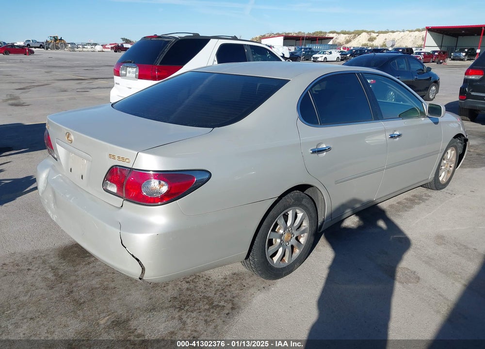 2004 LEXUS ES 330 VIN: JTHBA30G145001895