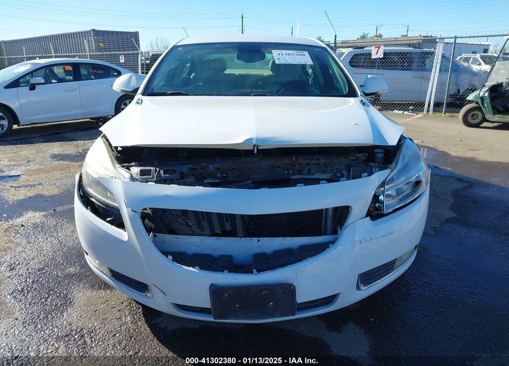 2012 BUICK REGAL VIN: 2G4GR5EK9C9142087