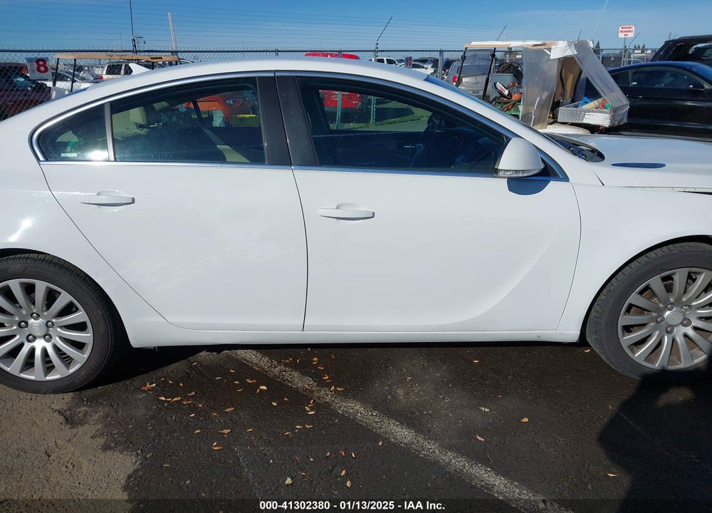 2012 BUICK REGAL VIN: 2G4GR5EK9C9142087